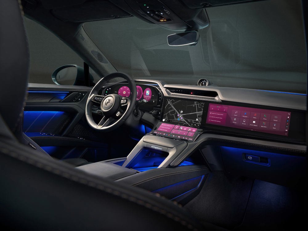 Cayenne Electric prezintă interiorul Porsche al viitorului