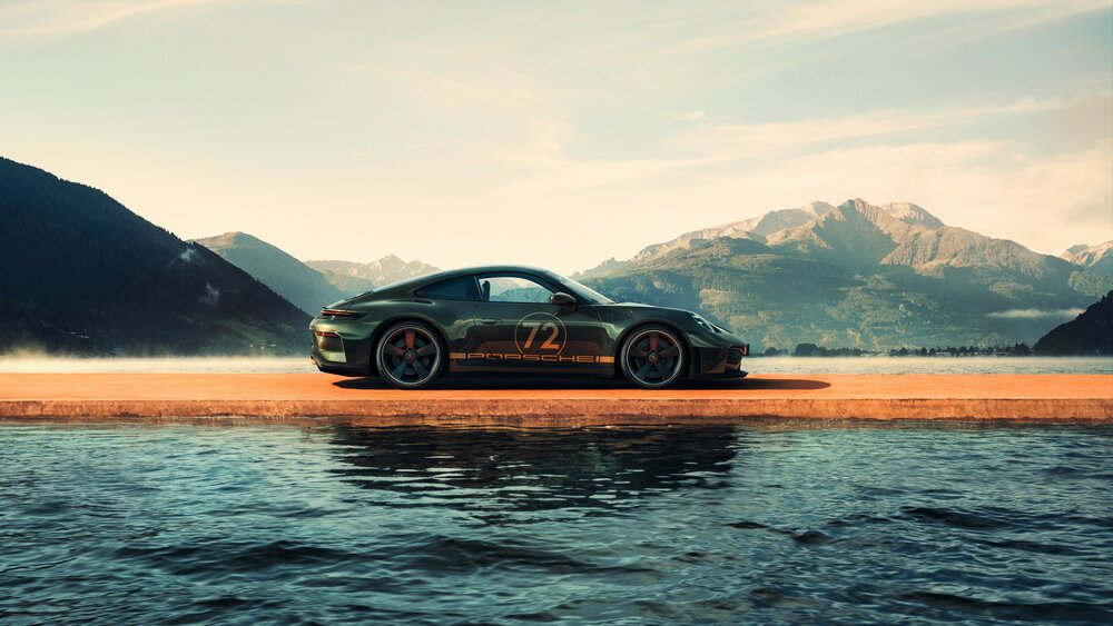 911 GT3 90 F. A. Porsche: mașină de colecție în onoarea designerului vizionar