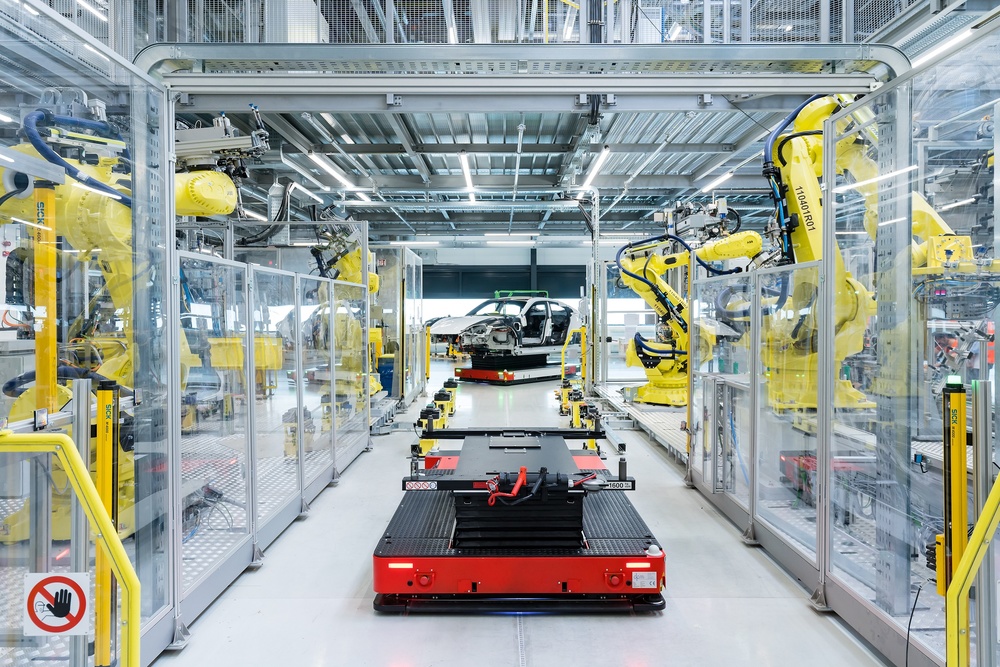 Start pentru producția de Porsche Taycan