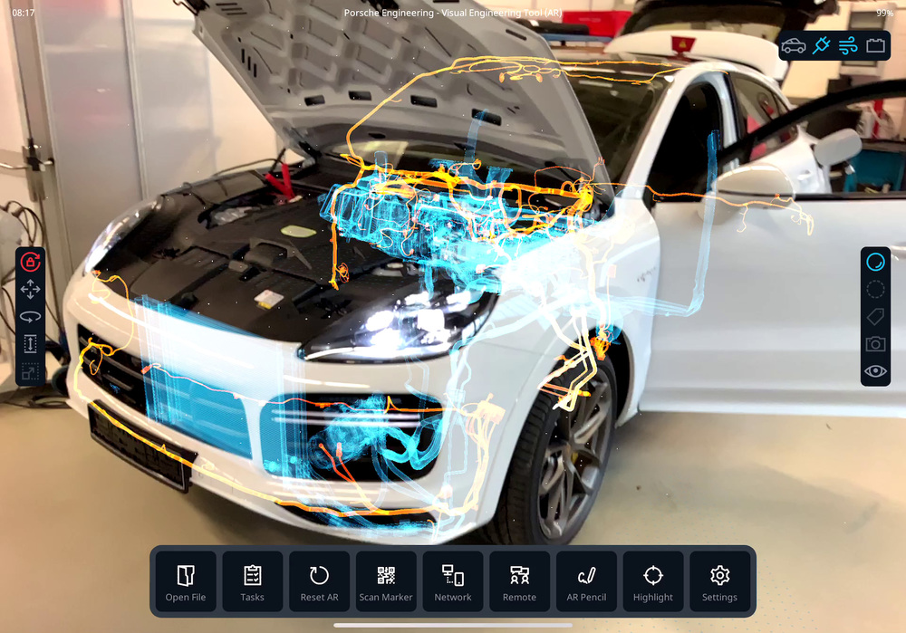 Porsche Engineering folosește motoare de gaming la dezvoltarea automobilului inteligent al viitorului