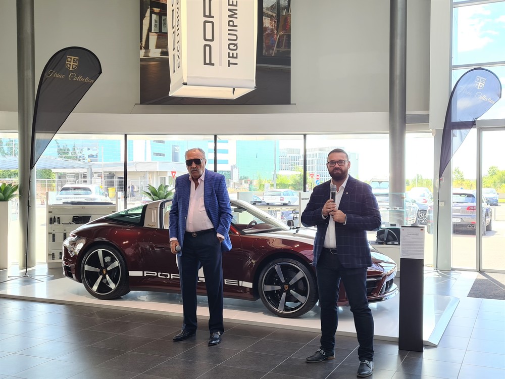 911 Targa 4S Heritage Design, un omagiu adus tradiției Porsche, de acum parte a Țiriac Collection