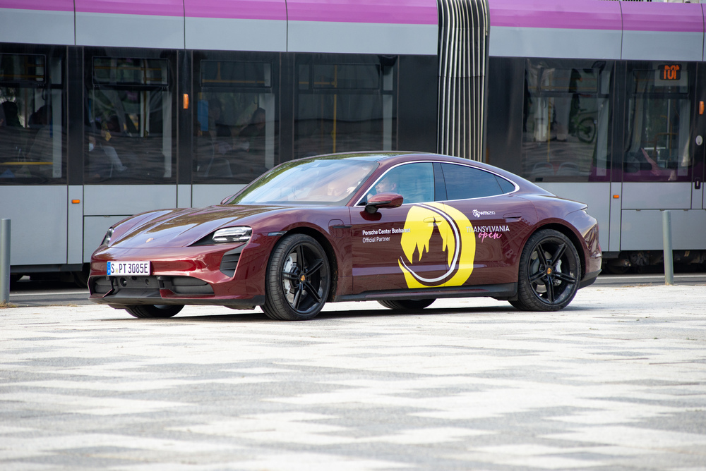 Porsche și WTA au făcut a treia oară echipă într-un turneu de tenis la Cluj