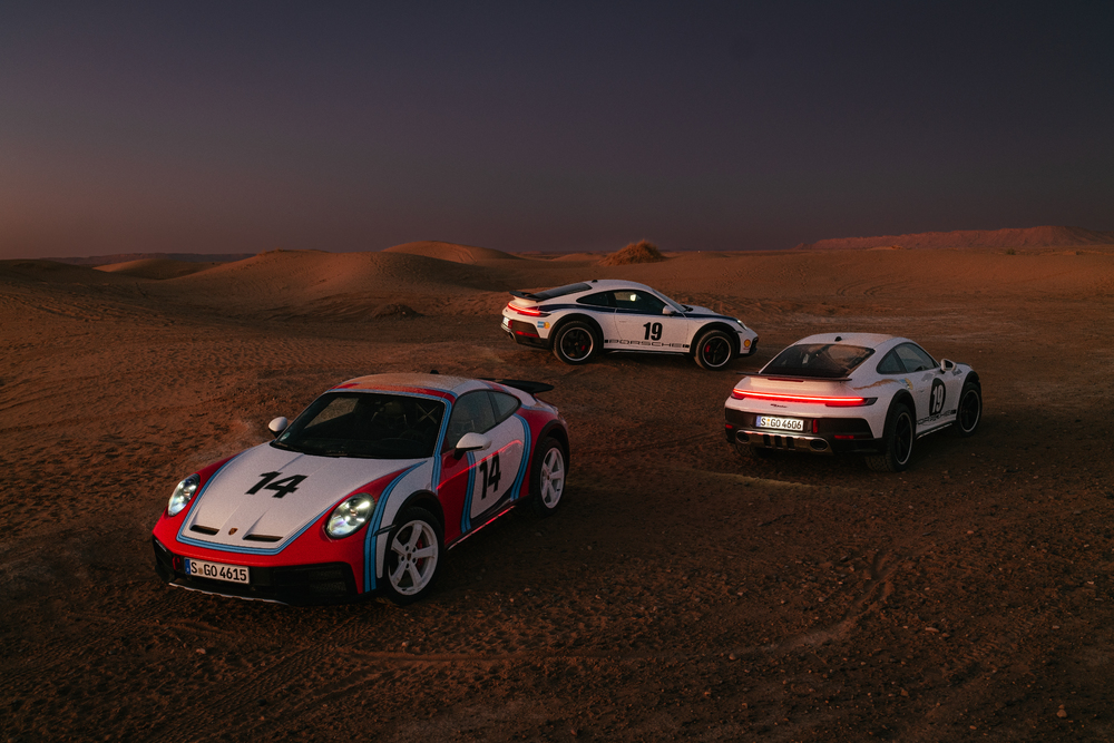 Folii decorative istorice pentru 911 Dakar