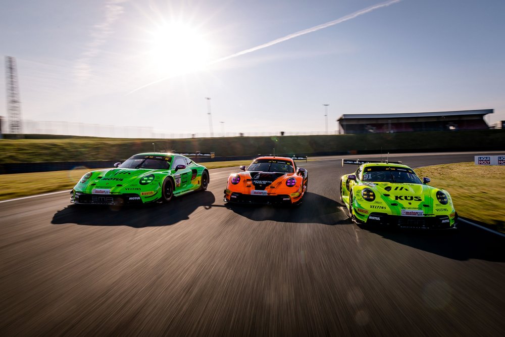 Trei Porsche 911 GT3 R se luptă pentru puncte, victorii și titluri DTM