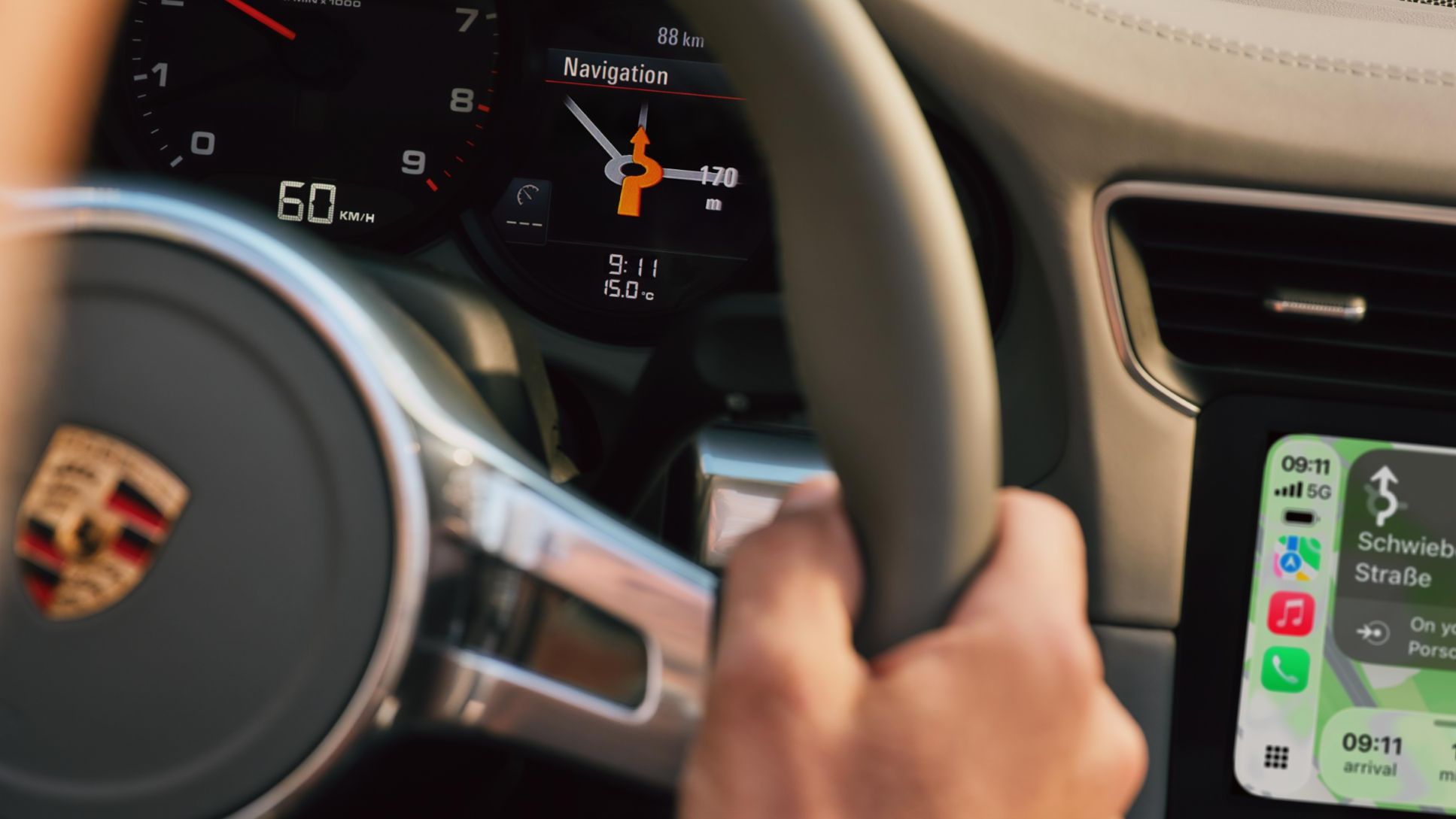 Sistem infotainment modern pentru modelele 911, Boxster și Cayman
