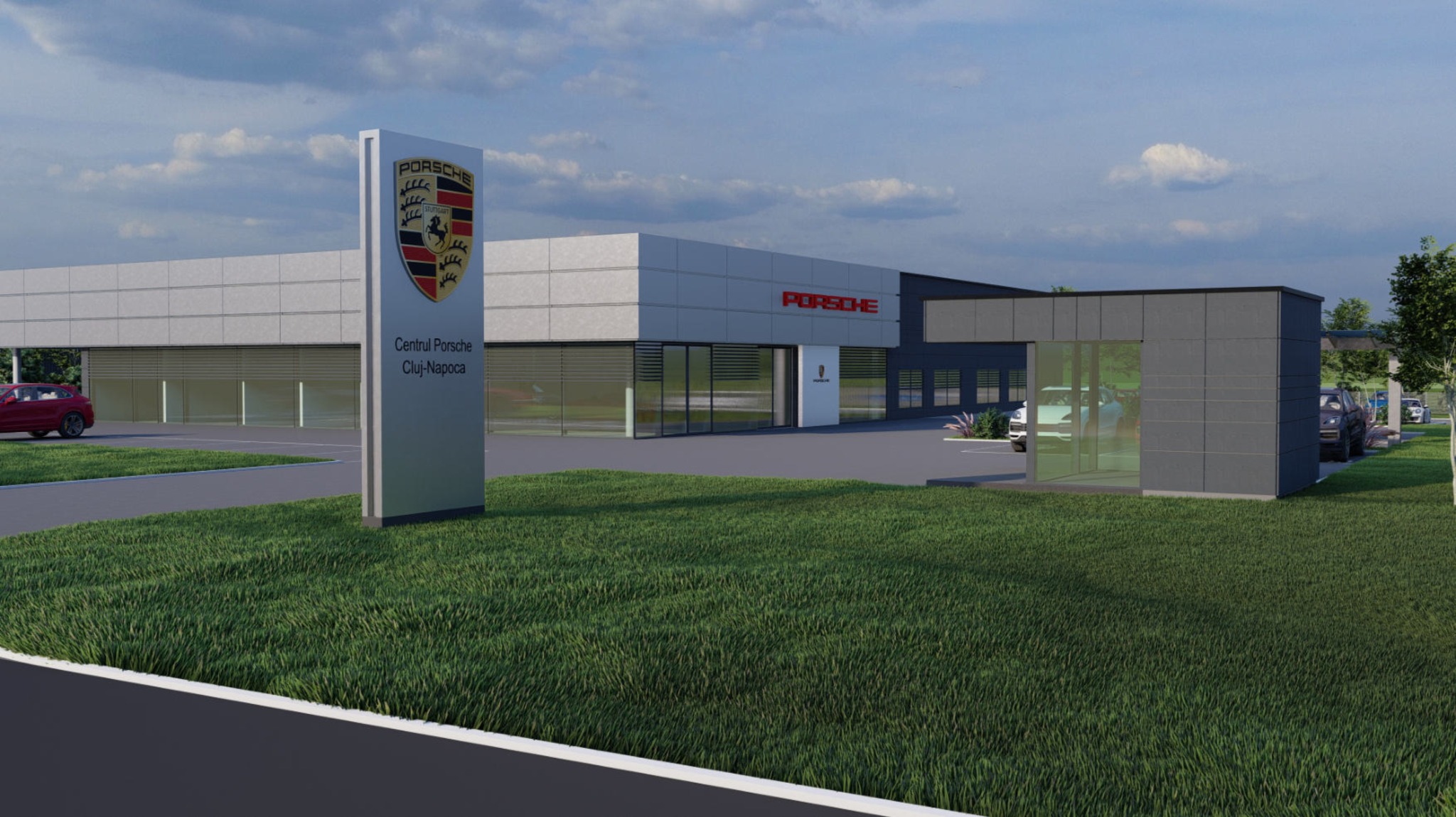 Porsche începe construcția noului Porsche Center din Cluj, aducând experiența de retail în Transilvania